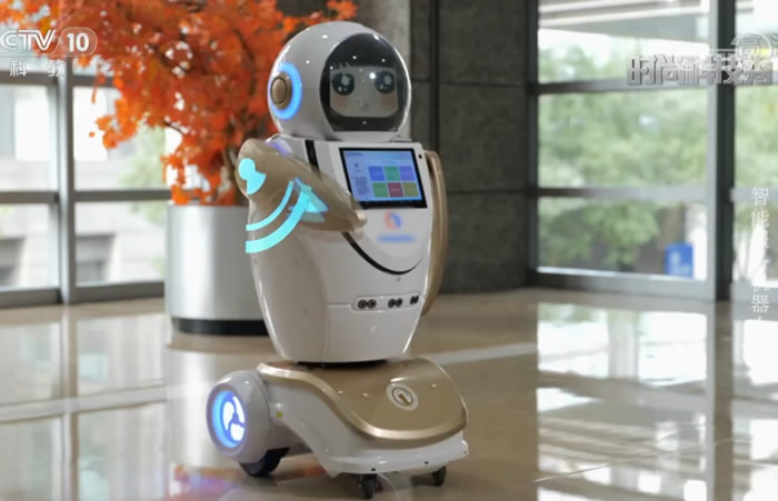 江西迎賓機器人