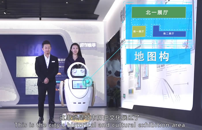 海南迎賓機(jī)器人