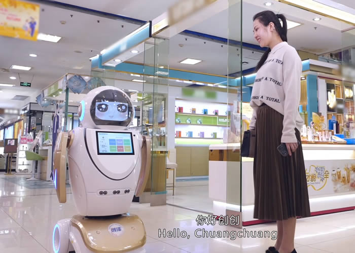 智能迎賓機器人