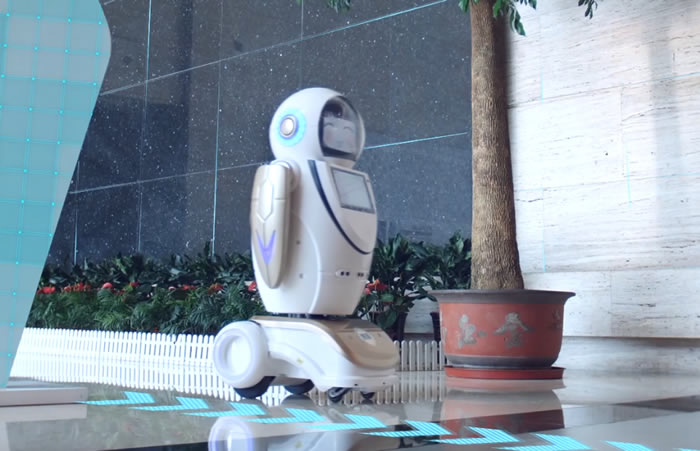 景區迎賓導覽講解機器人