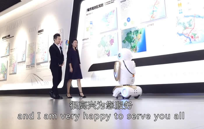 迎賓講解機器人