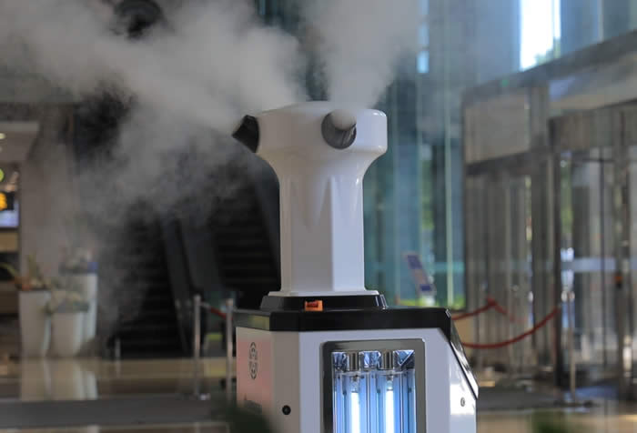 智能霧化消毒機(jī)器人