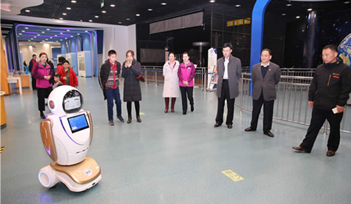 景區景點導覽迎賓講解機器人