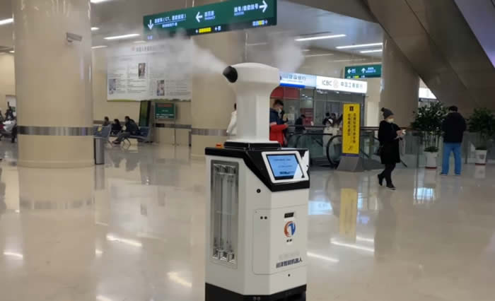 山東醫用消殺機器人