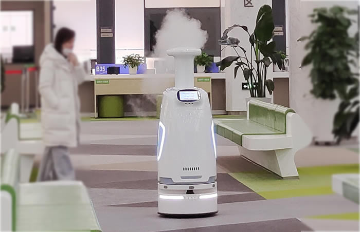 安徽創澤霧化消毒機器人