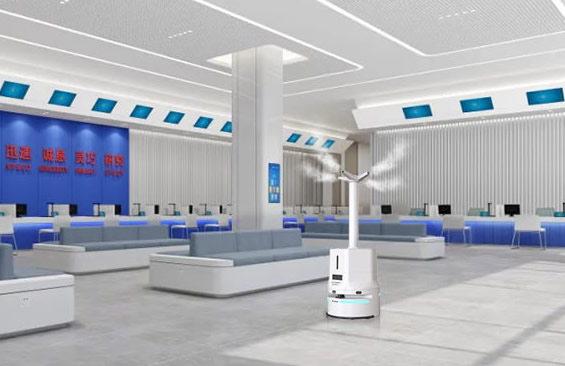 創澤精英版霧化消毒機器人